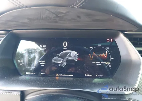 2020 Tesla Model X Performance Dual Motor All-Wheel Drive из США, поврежденный, VIN 5YJXCAE49LF303338